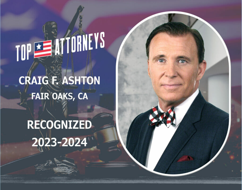 Top Attorney Craig F. Ashton